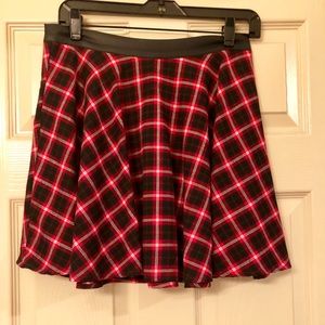 Forever 21 plaid skater skirt